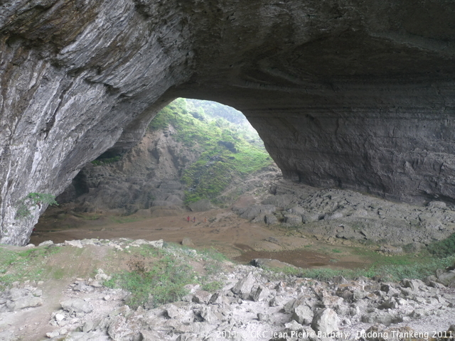 La grande grotte tunnel de Dachuandong 大穿洞 Zheng'an Fuyan Guizhou