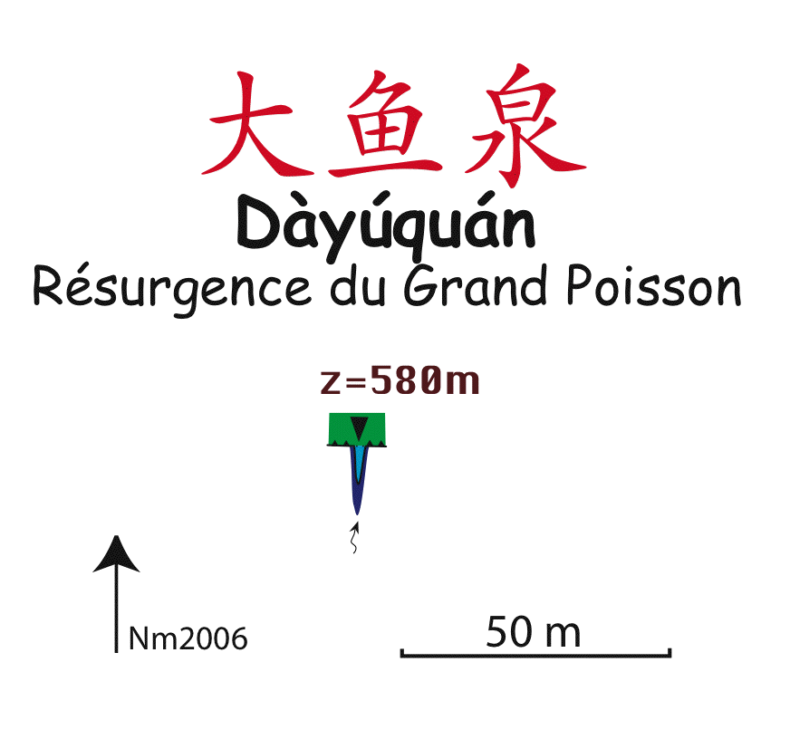 topographie Dayuquan 大鱼泉