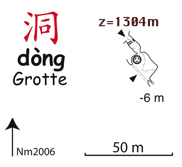 topographie Dong 2 洞2