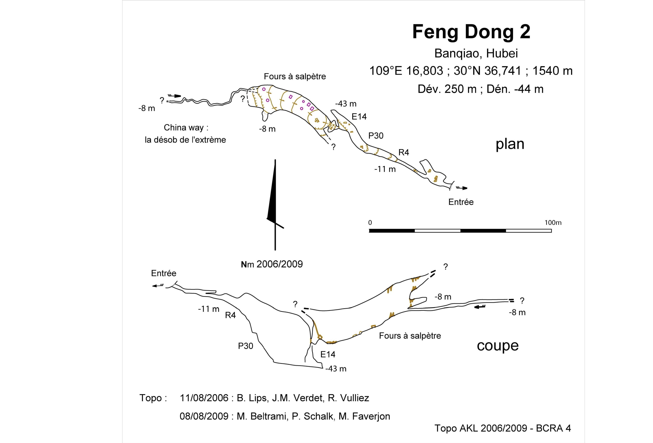 topographie Fengdong 2 风洞2