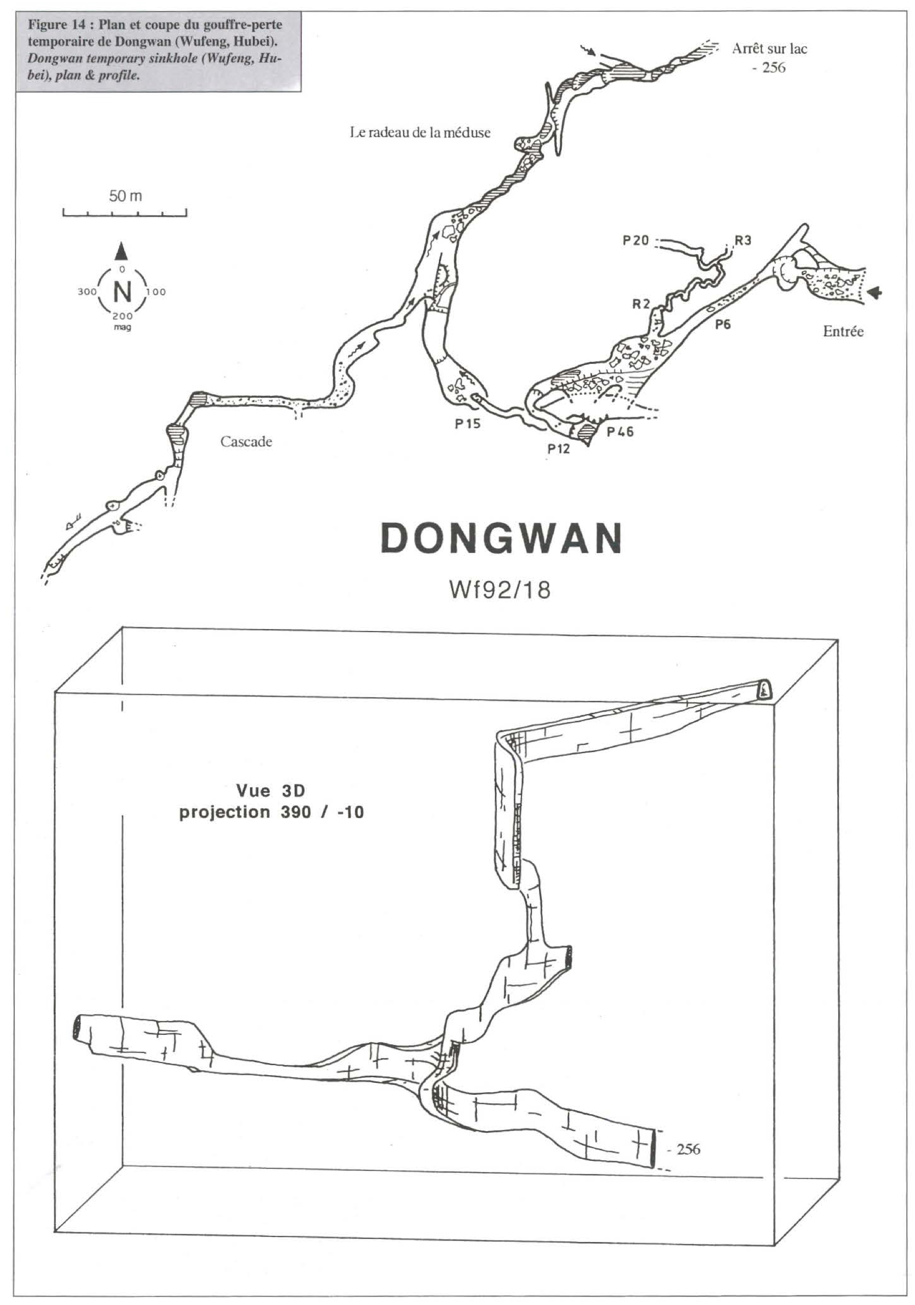 topographie Dongwan 洞弯