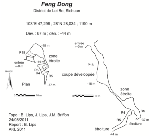 topographie Fengdong 