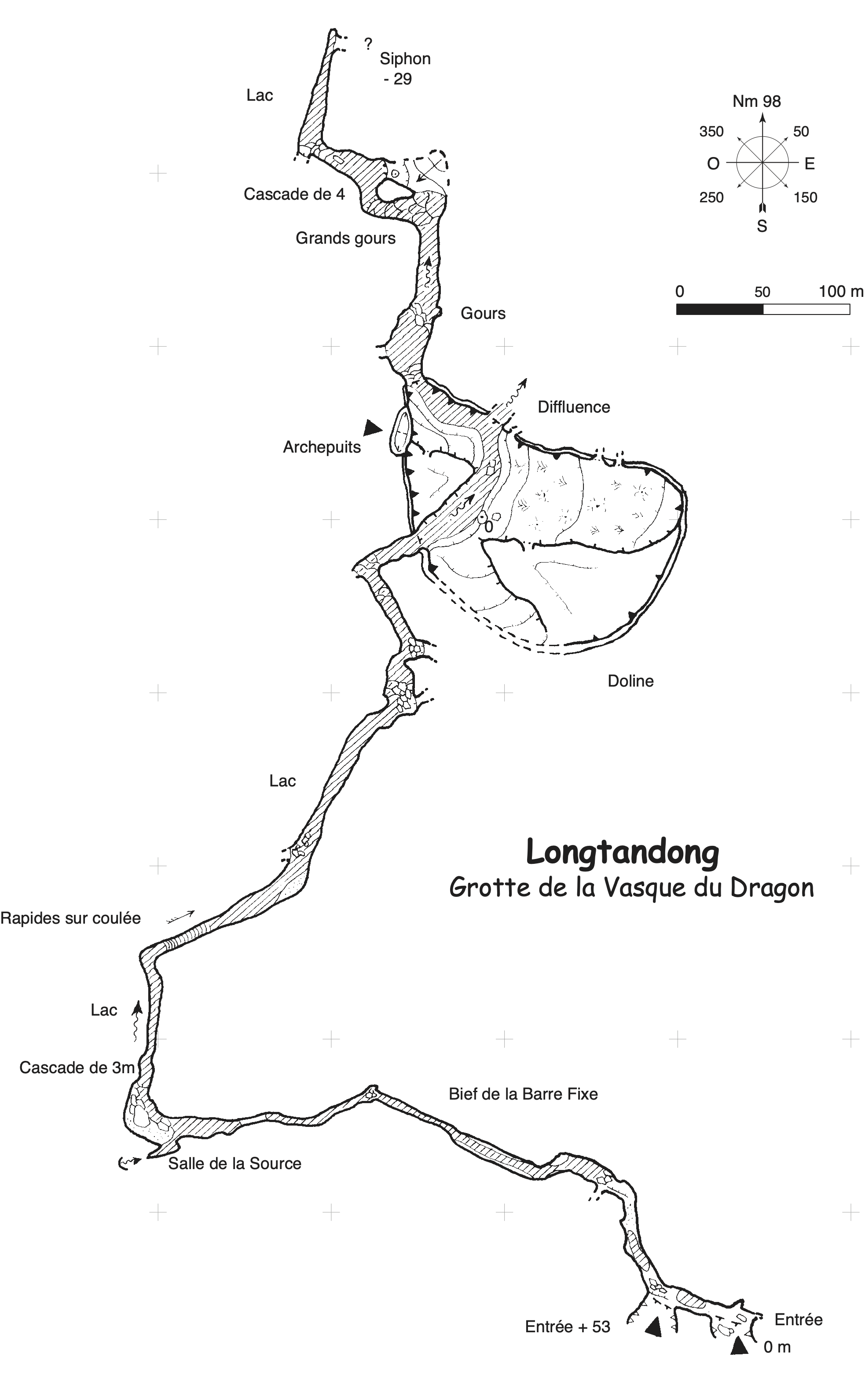 topographie Longtandong 龙潭洞