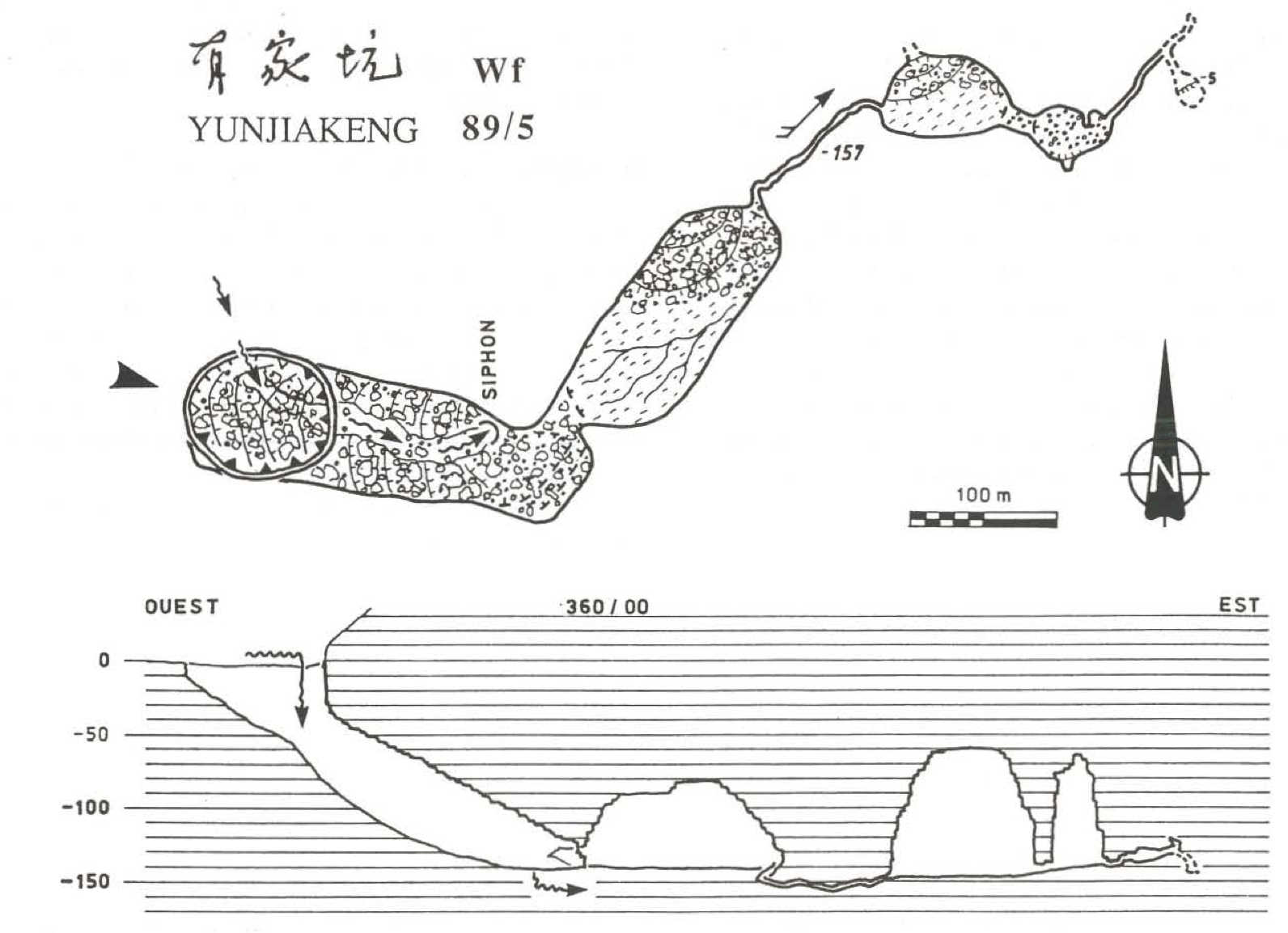 topographie Yunjiakeng 