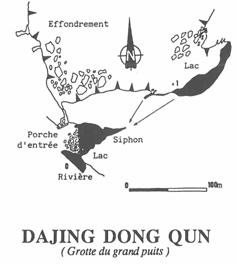 topographie Dajingdongqun 大井洞