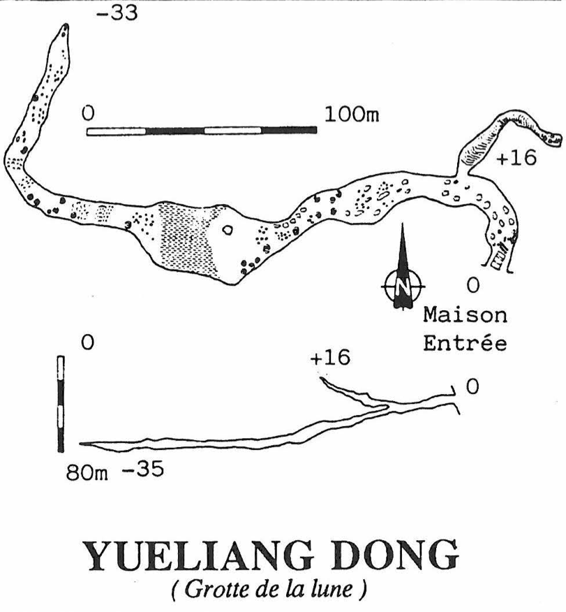 topographie Yueliangdong 月亮洞