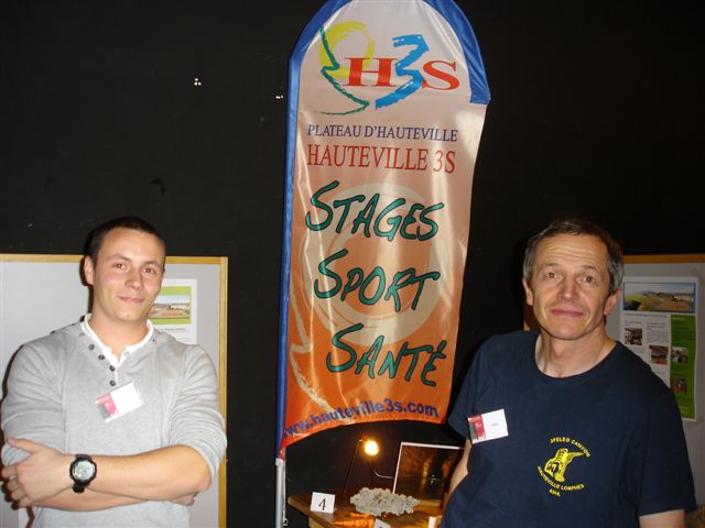 Bruno et SÃ©bastien (H3S) sur le stand