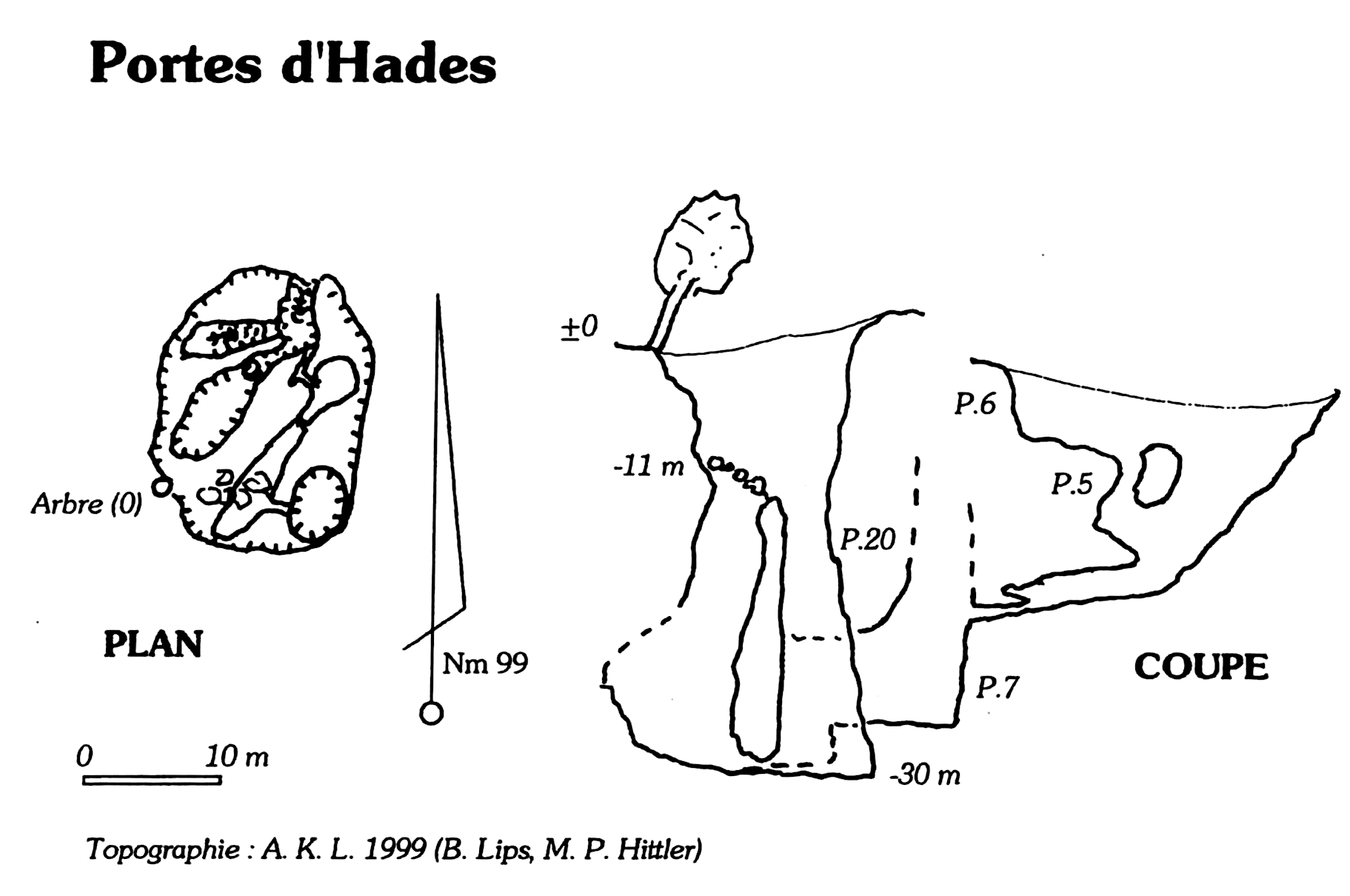 topographie Portes d'Hades 