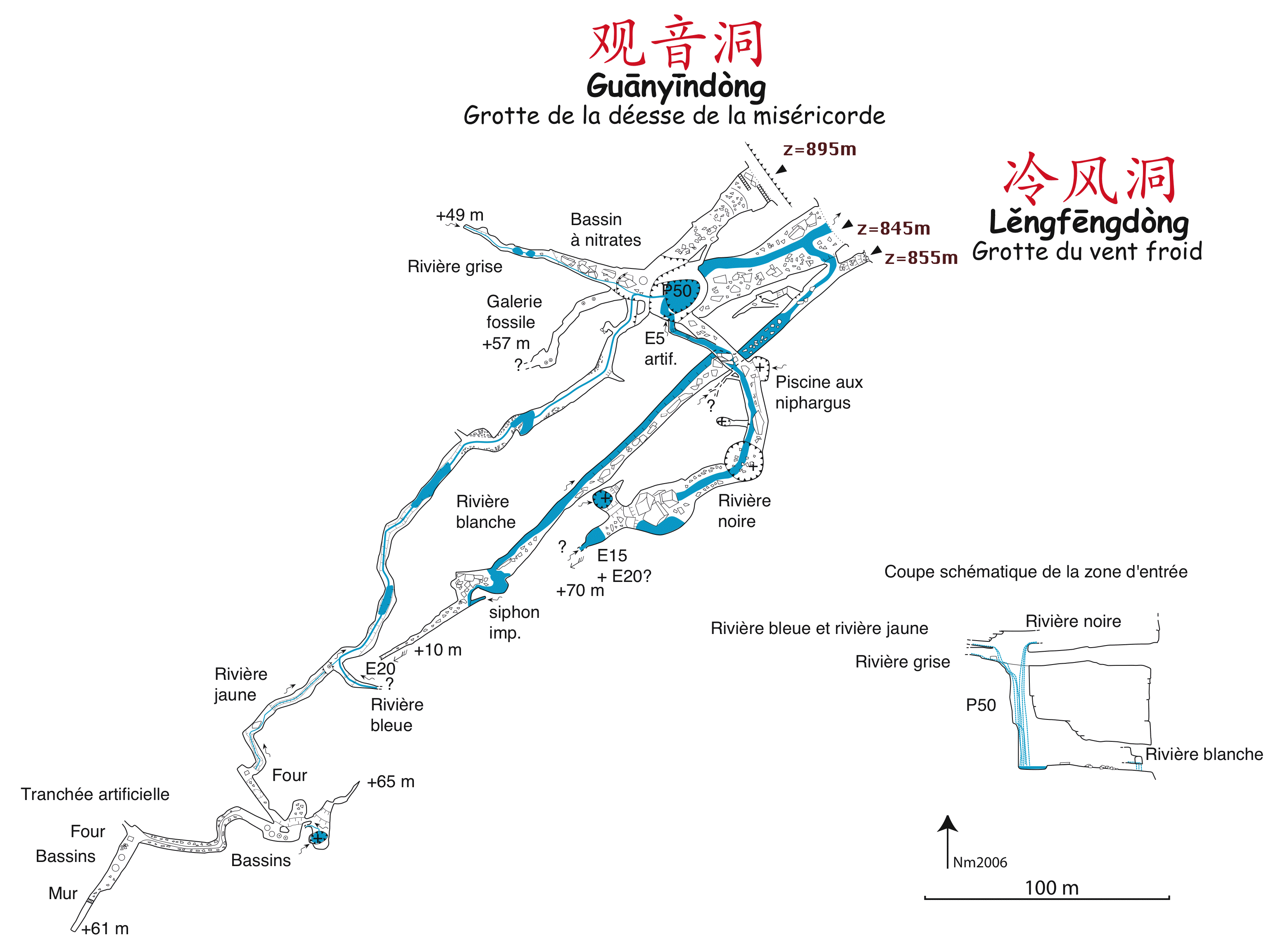 topographie Guanyindong 观音洞