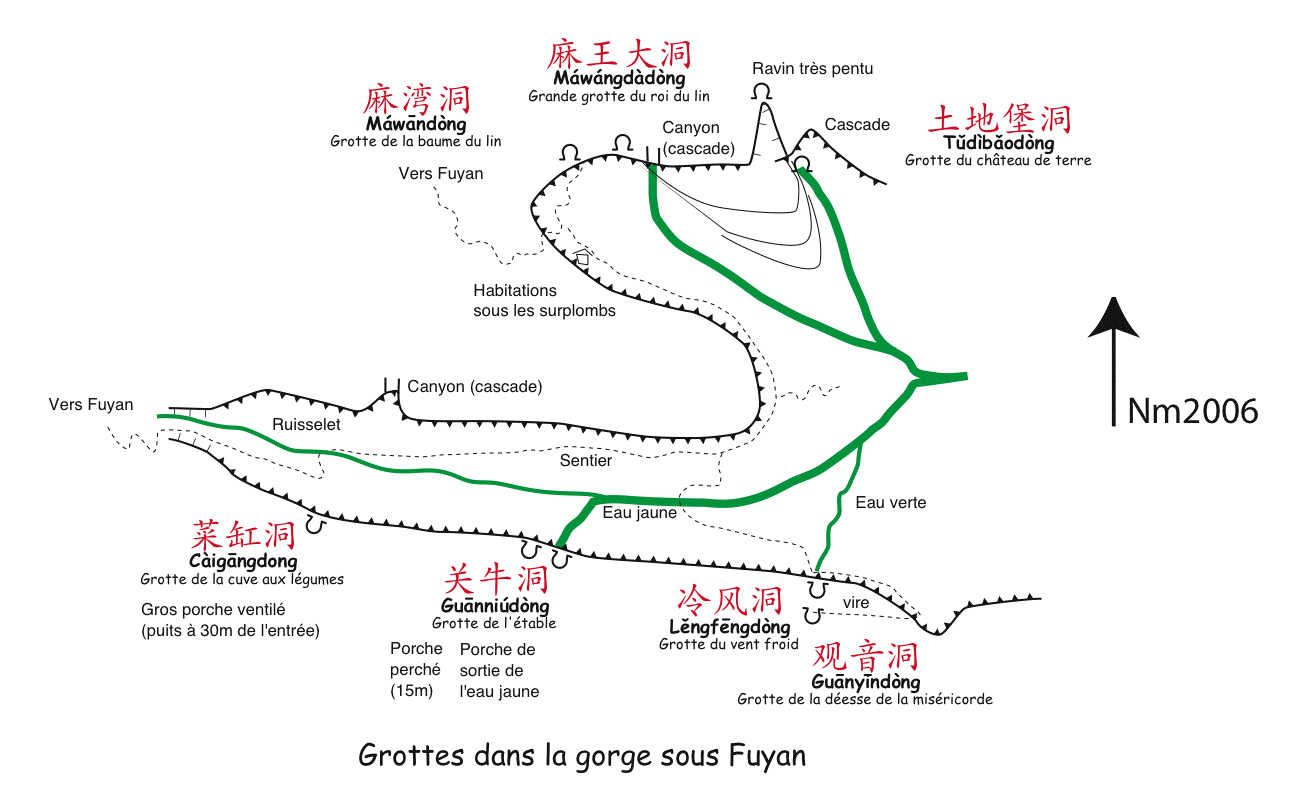 topographie Tudibaodong 土地堡