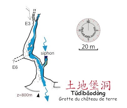 topographie Tudibaodong 土地堡