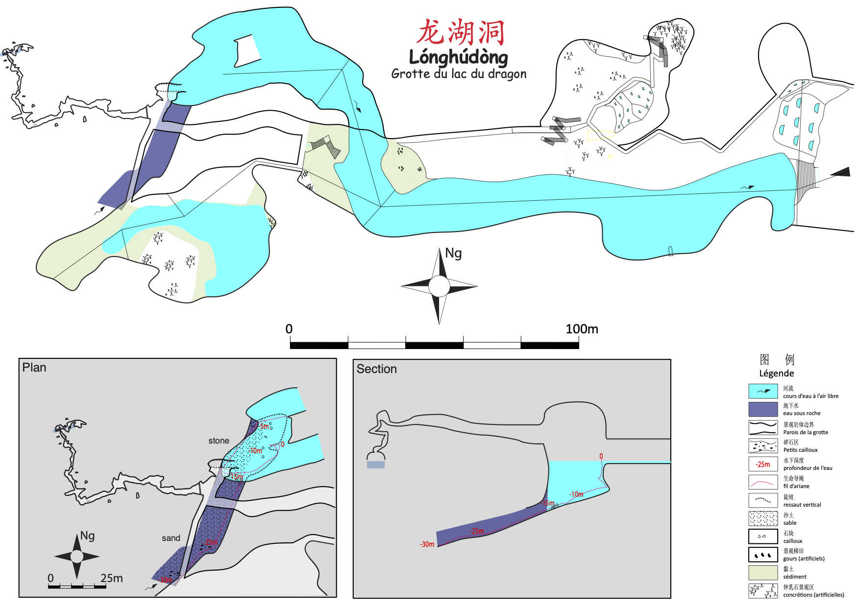 topographie Longhudong 龙湖洞