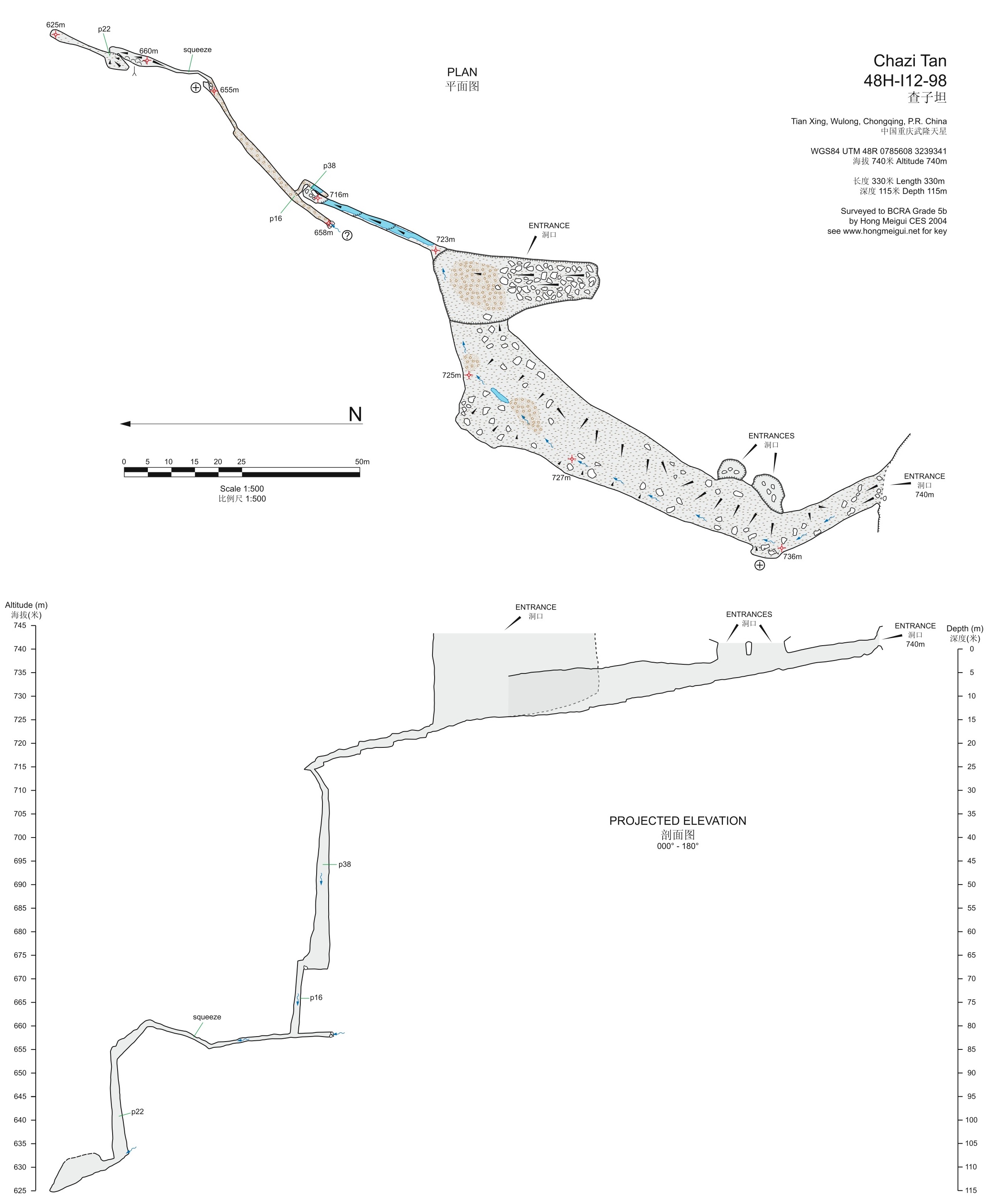 topographie Chazitan 查子坦