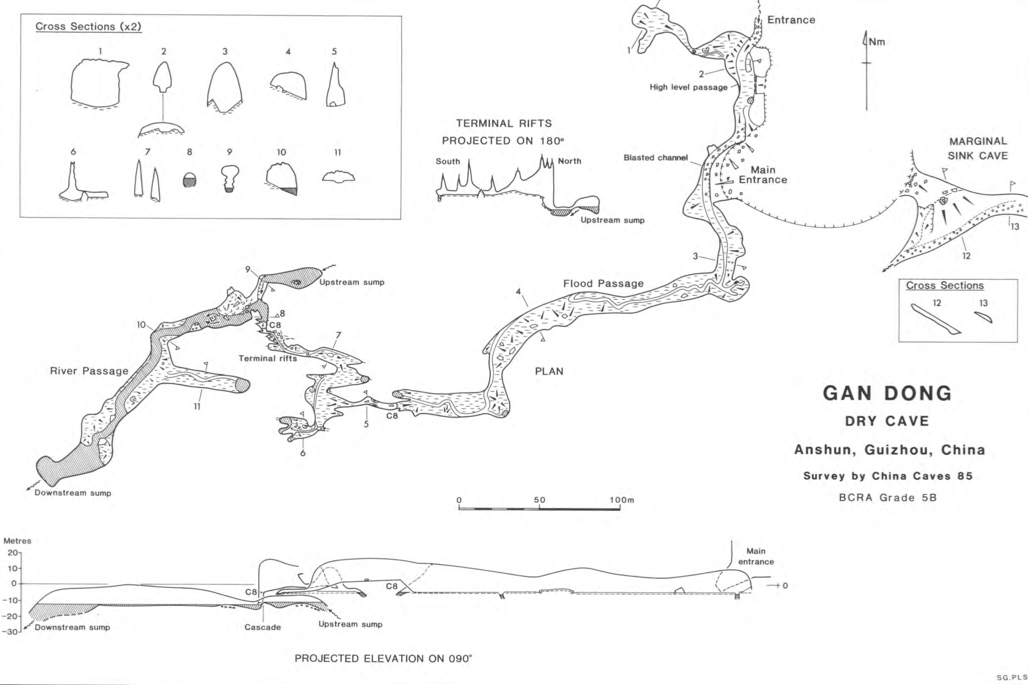 topographie Gandong 干洞