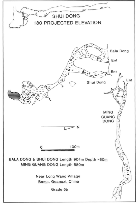 topographie Baladong 巴拉洞