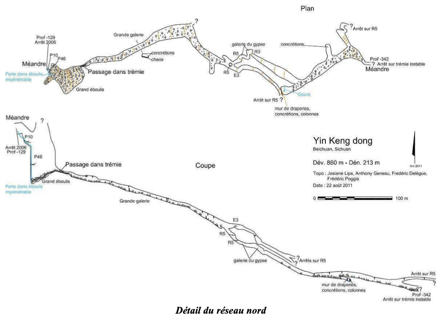 topographie Yinkengdong 阴坑洞