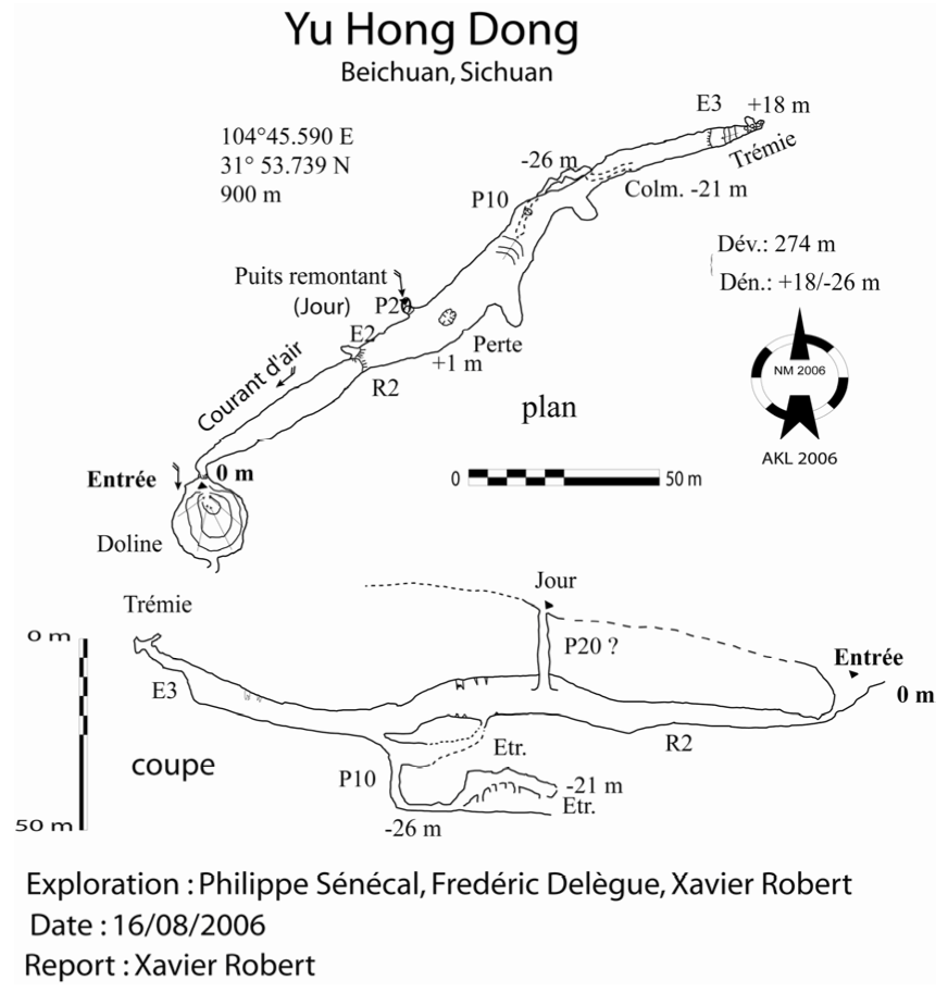 topographie Yuhongdong 