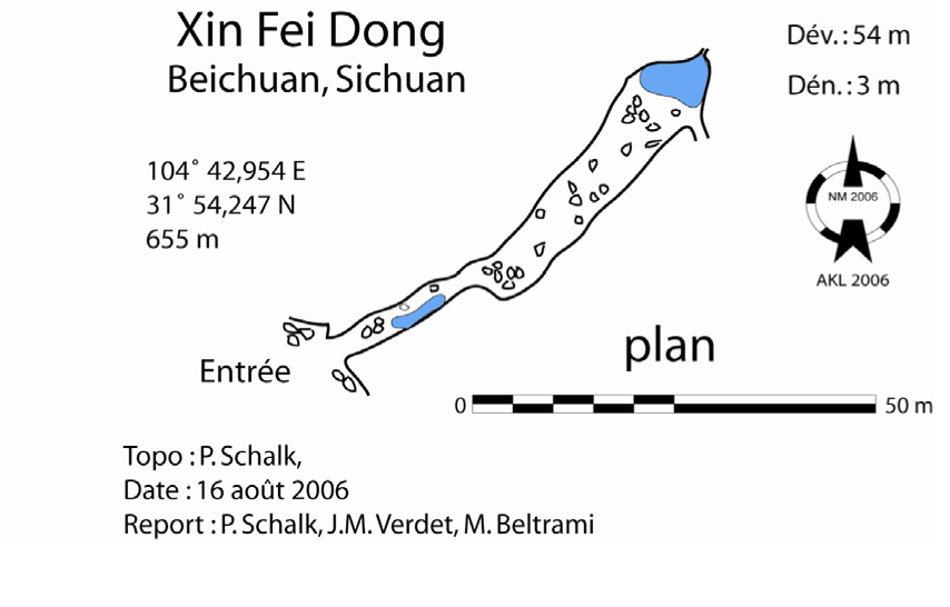 topographie Xinfeidong 