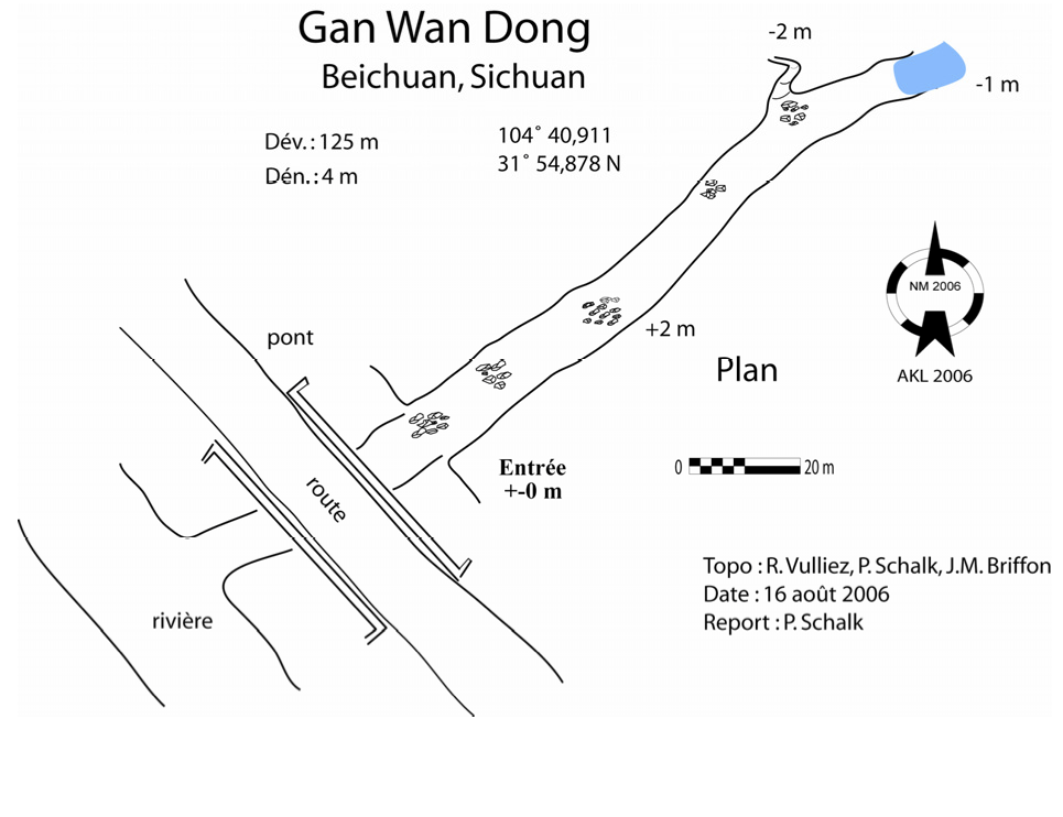 topographie Ganwandong 