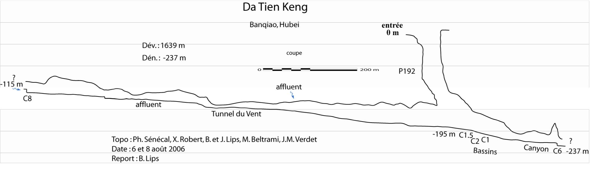 topographie Datiankeng 大天坑