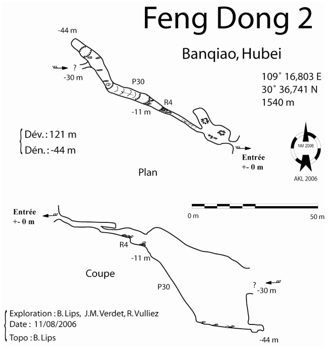 topographie Fengdong 2 风洞2