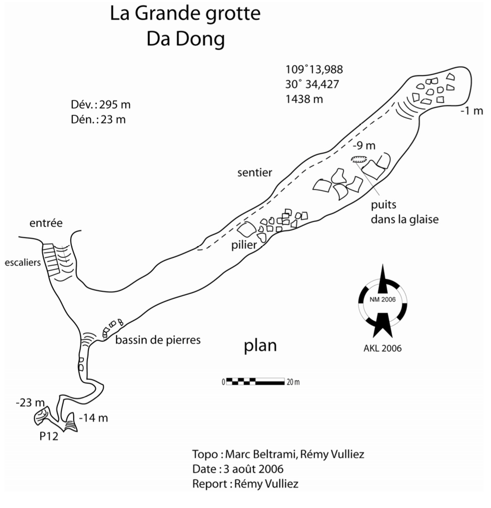 topographie Dadong 大洞