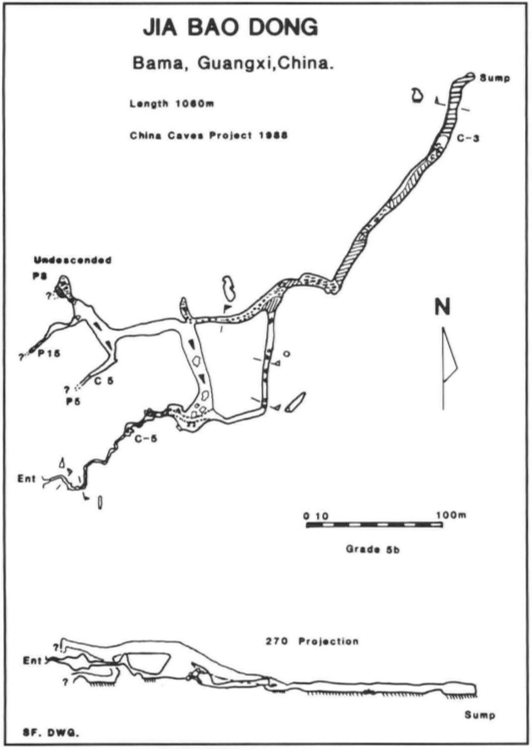 topographie Luojiabaodong 洞