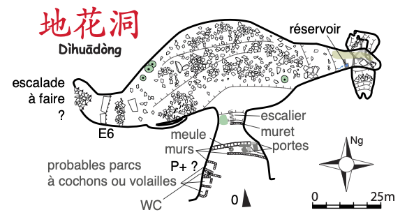 topographie Xiaojiadong 肖家洞