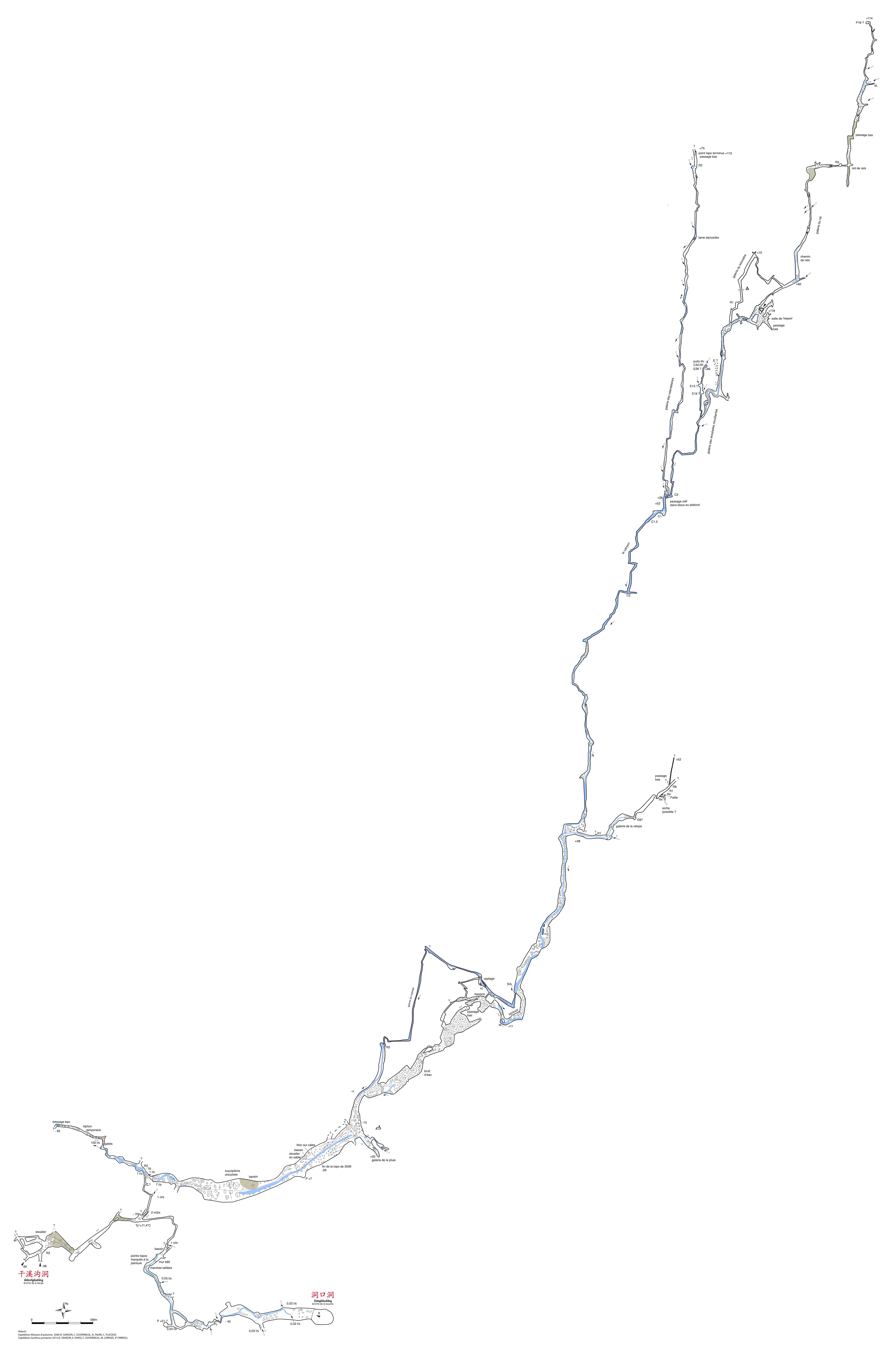 topographie Dongkoudong 洞口洞