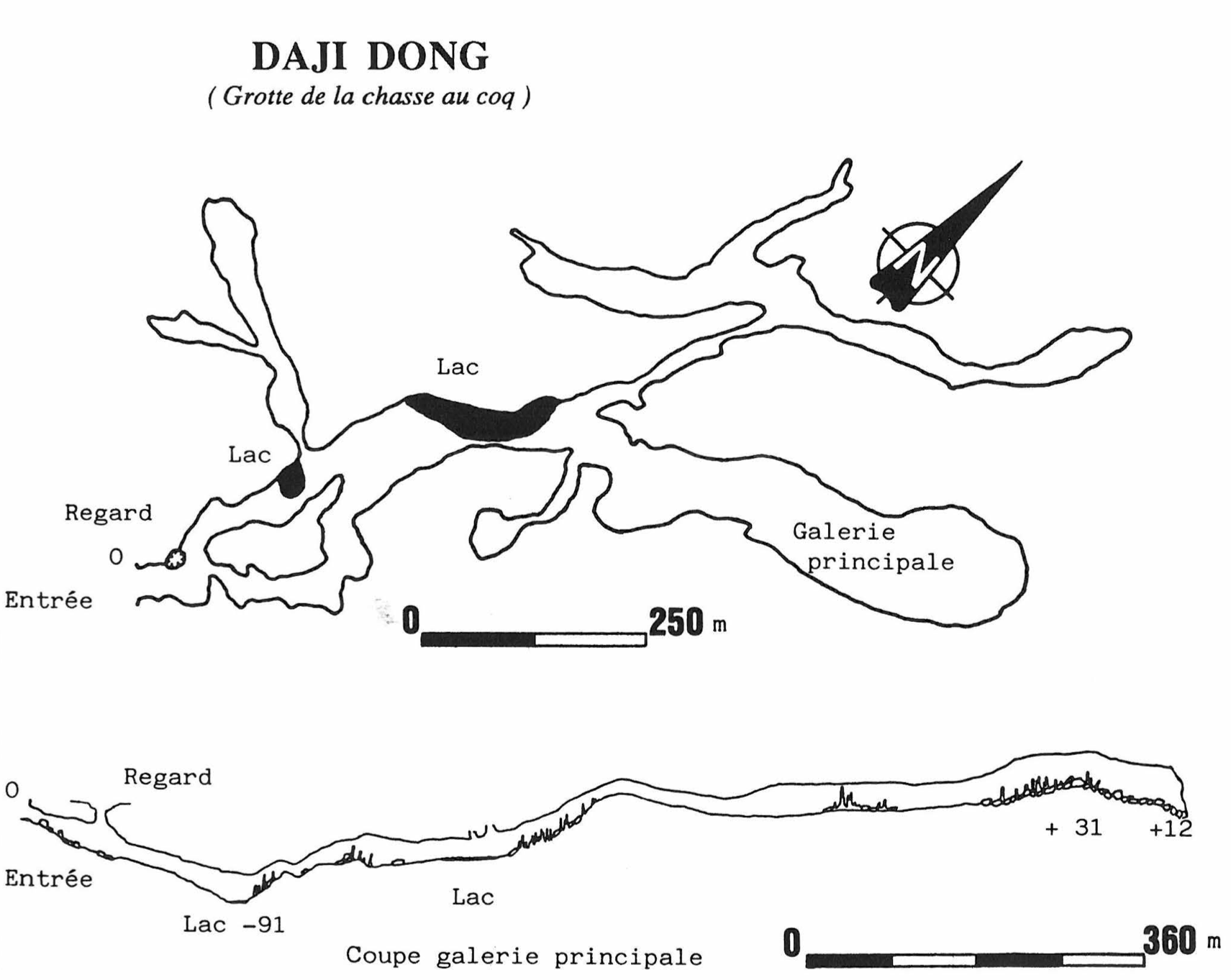 topographie Dajidong 打鸡洞