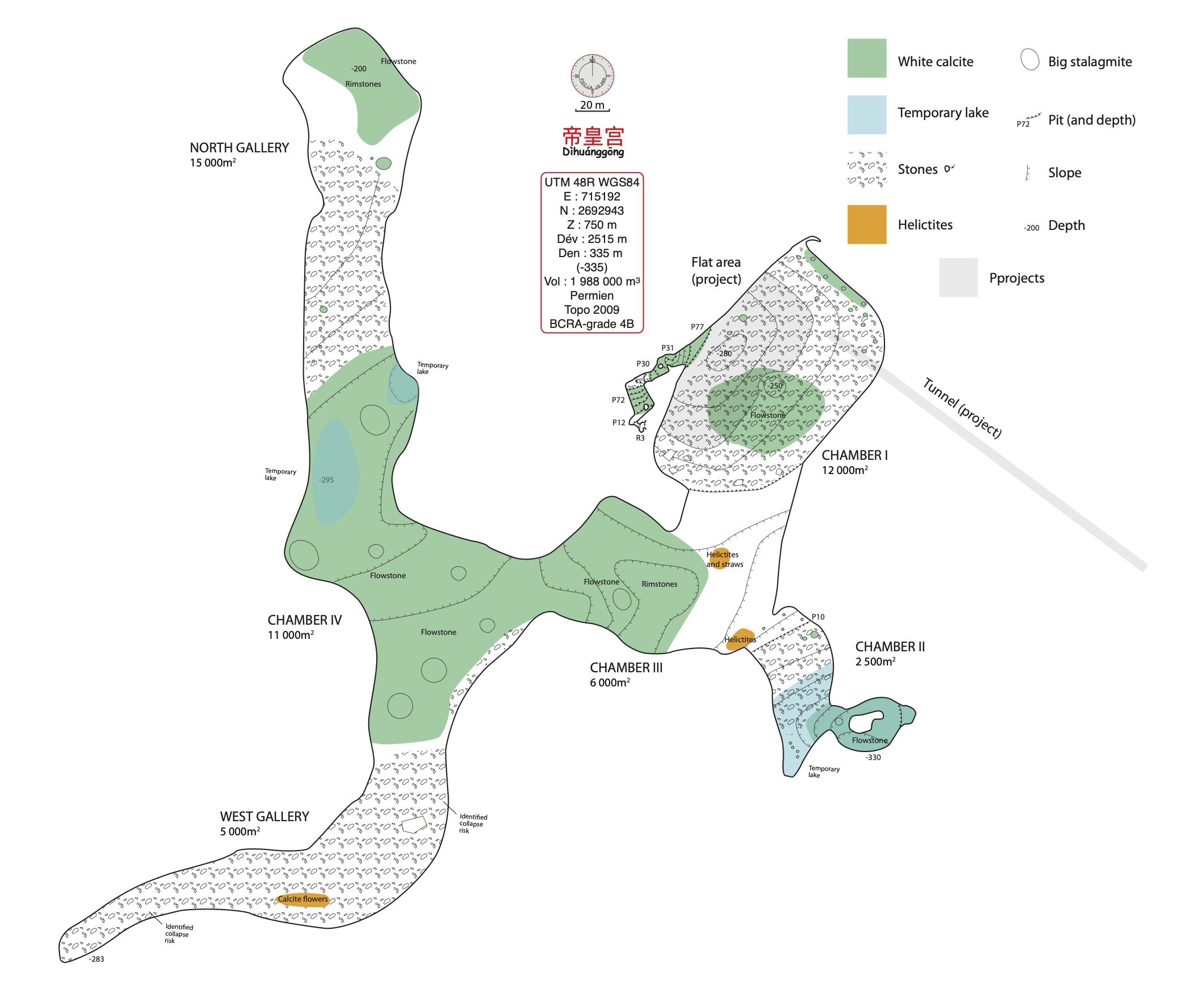topographie Dihuanggong 帝皇宫