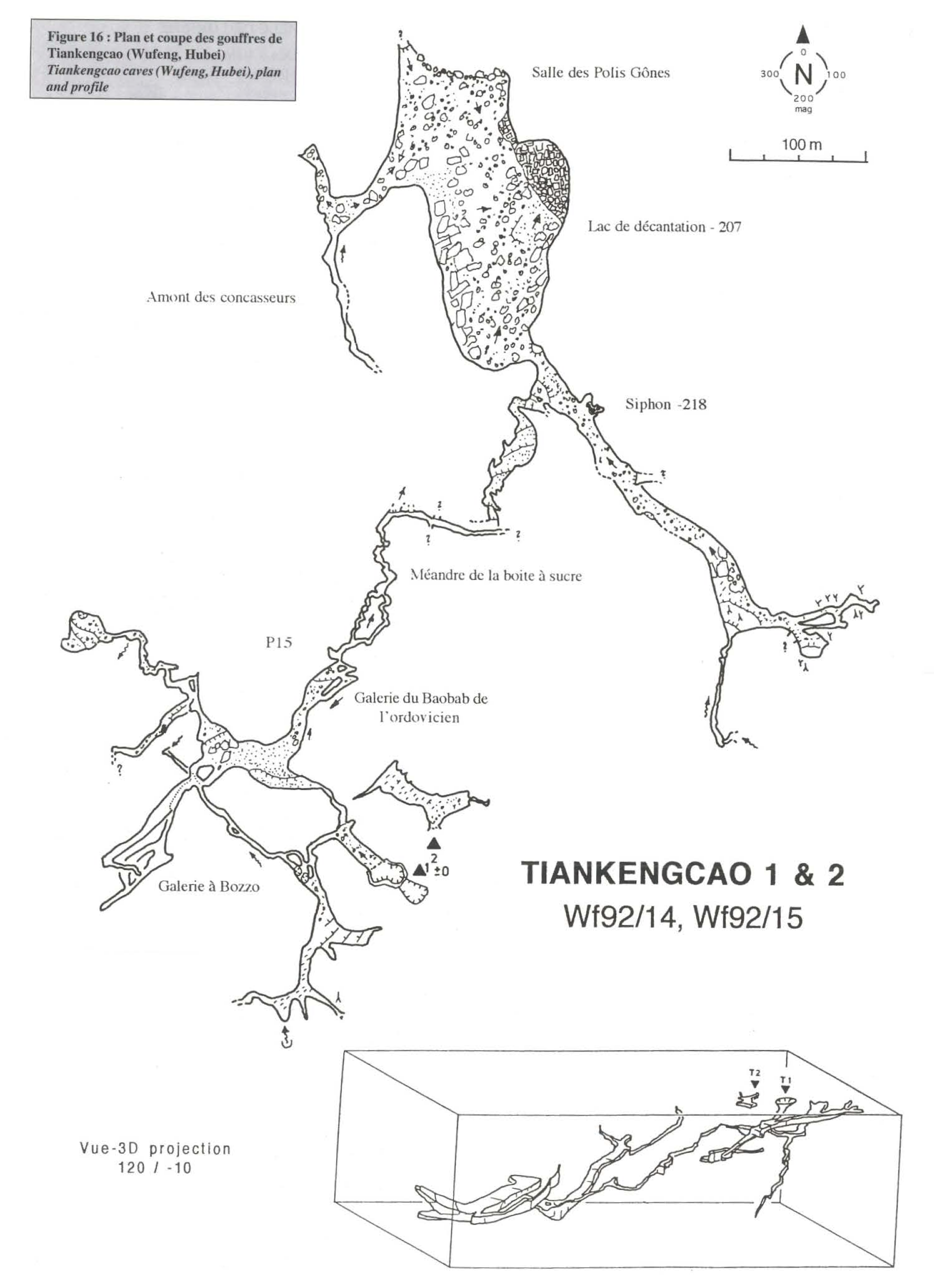 topographie Tiankengcao 天坑槽