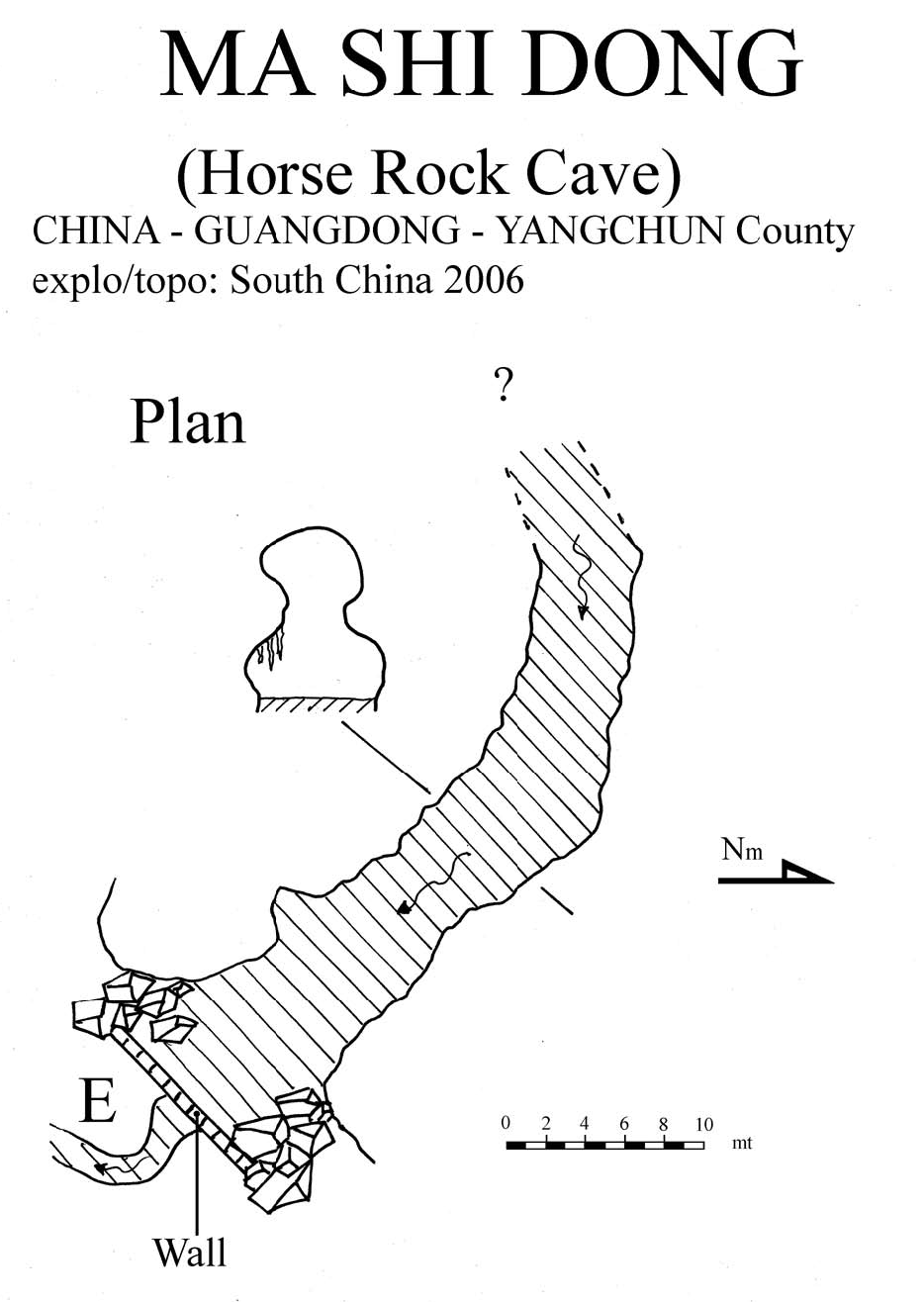 topographie Mashidong 马石洞
