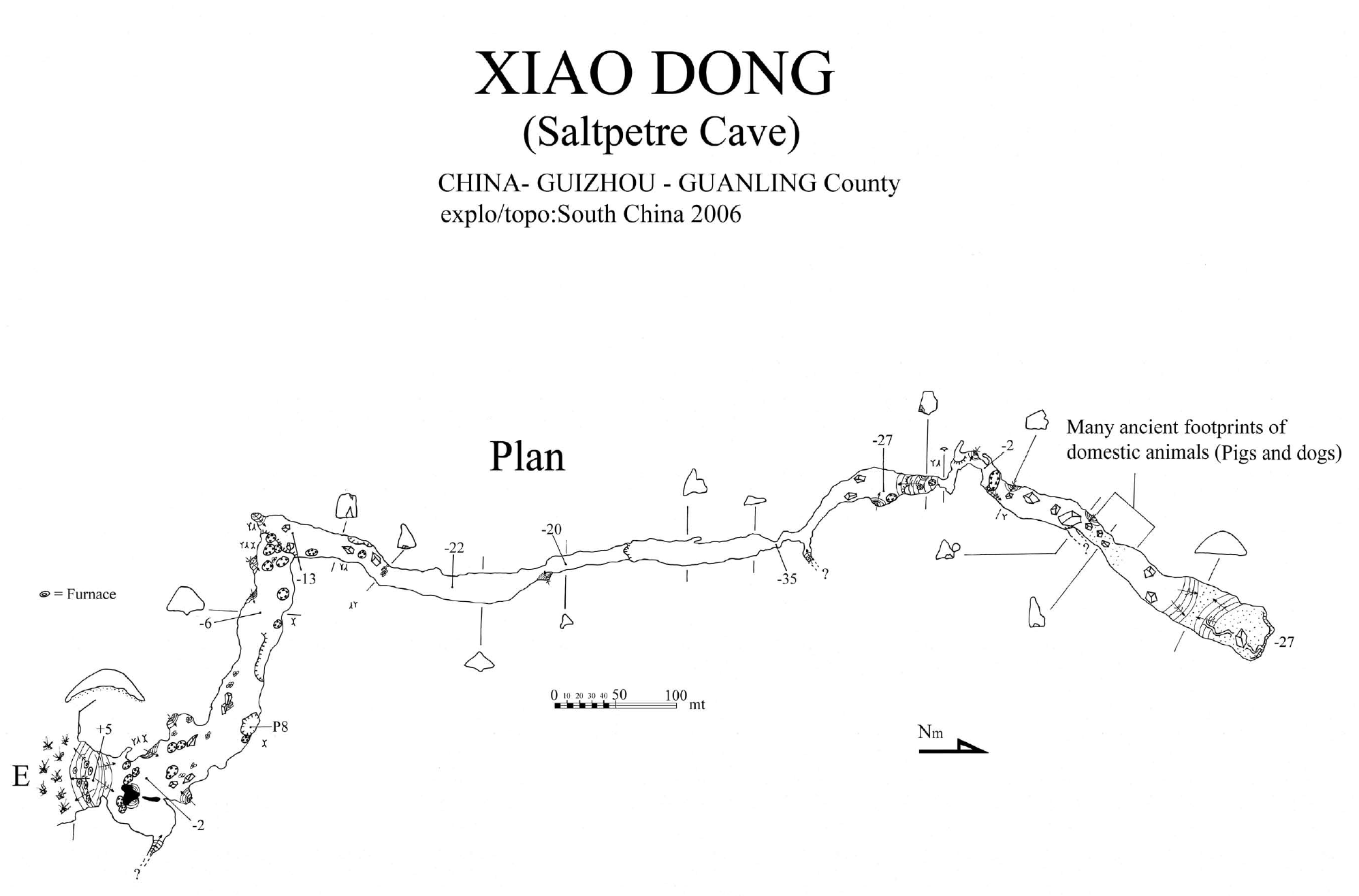 topographie Xiaodong 