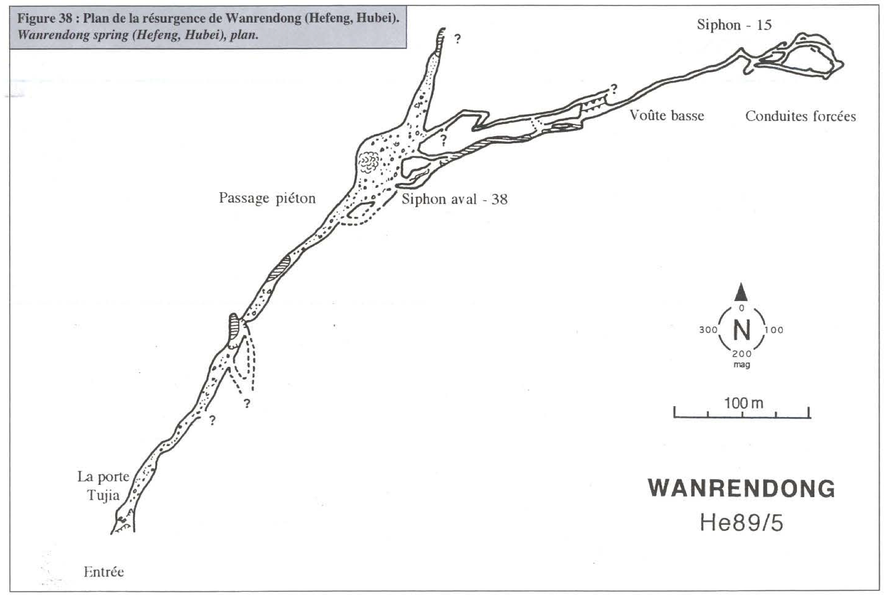 topographie Wanrendong 万人洞