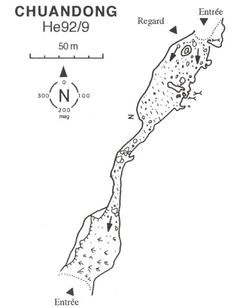 topographie Chuandong 穿洞