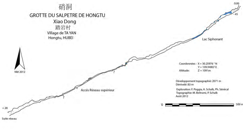 topographie Xiaodong 