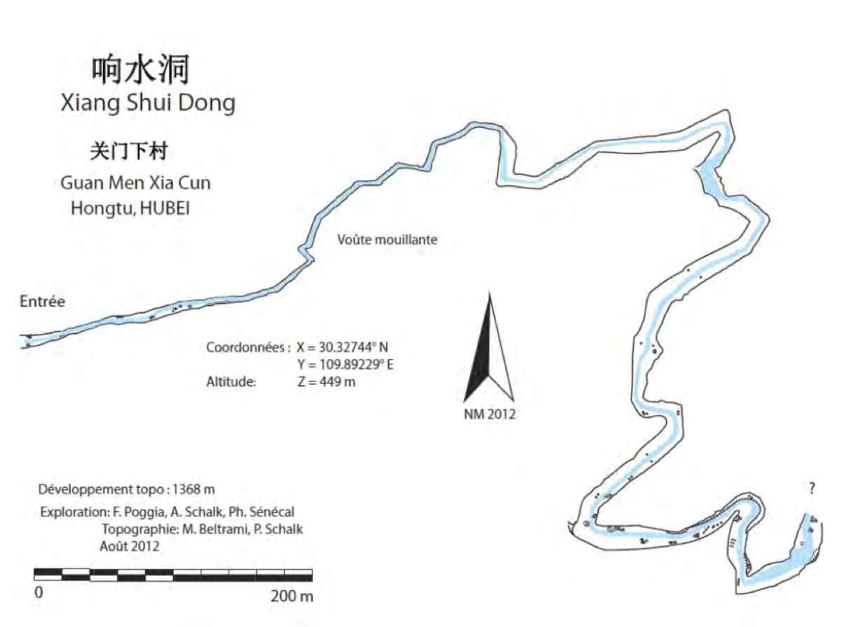 topographie Xiangshuidong 