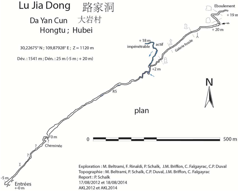 topographie Lujiadong 