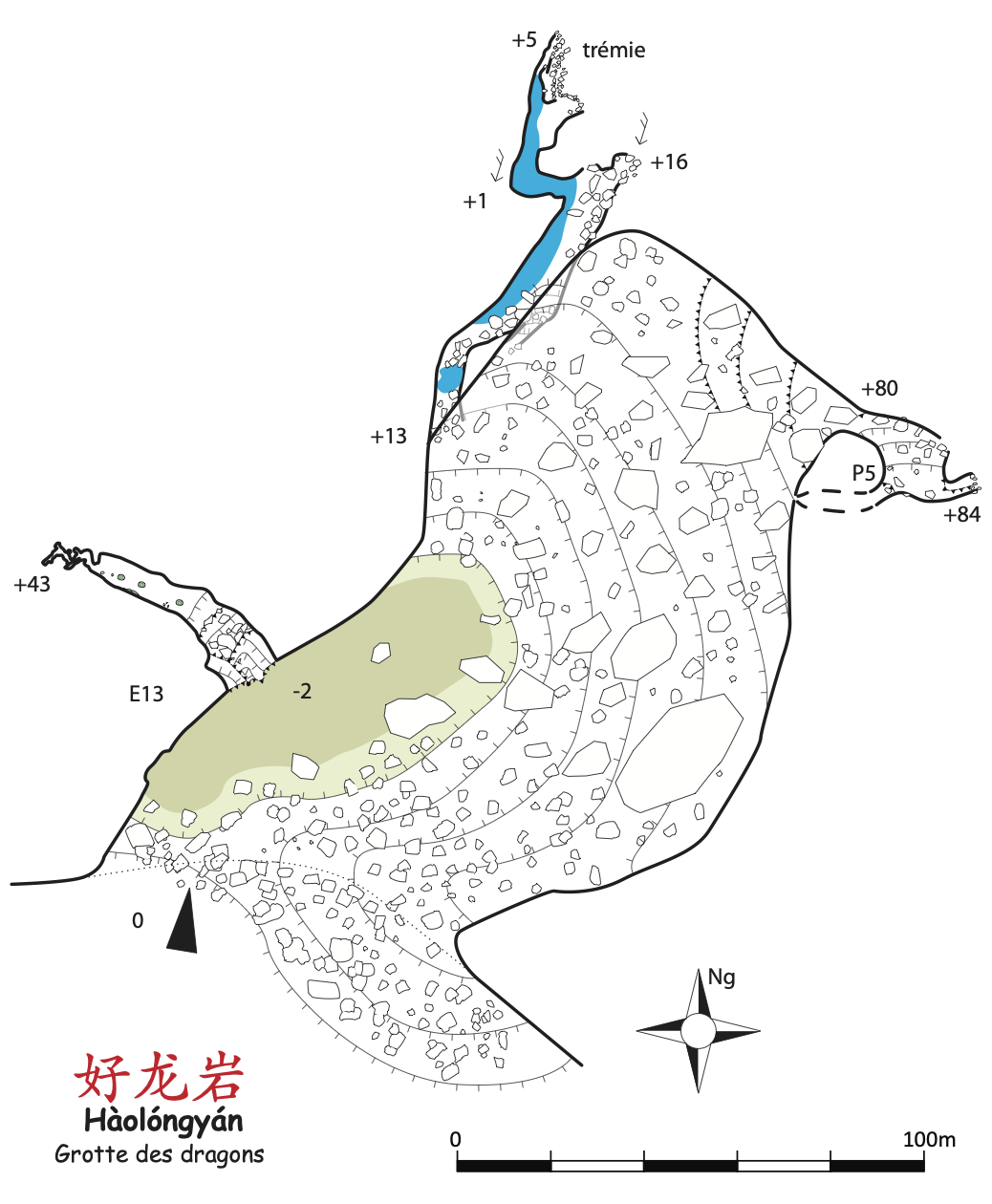 topographie Haolongyan 好龙岩