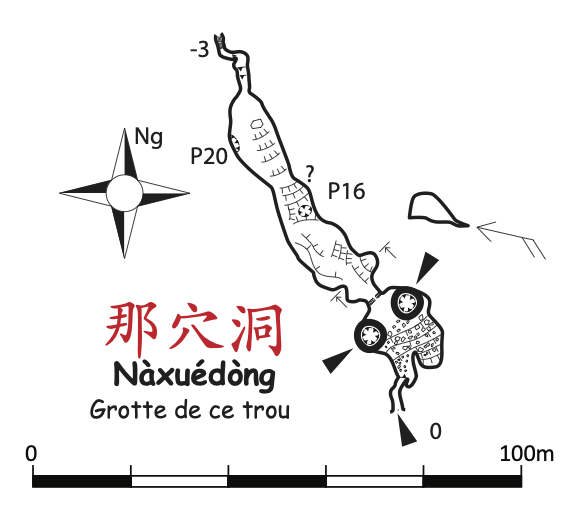 topographie Naxuedong 那穴洞