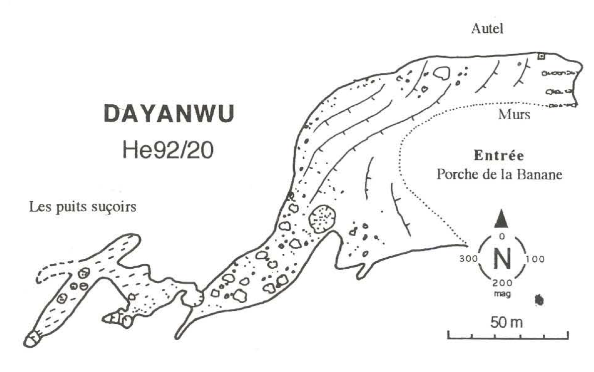 topographie Dayanwu 大檐屋