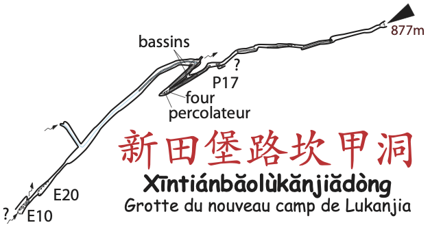 topographie Xintianbaolukanjiadong 新田堡路坎甲洞