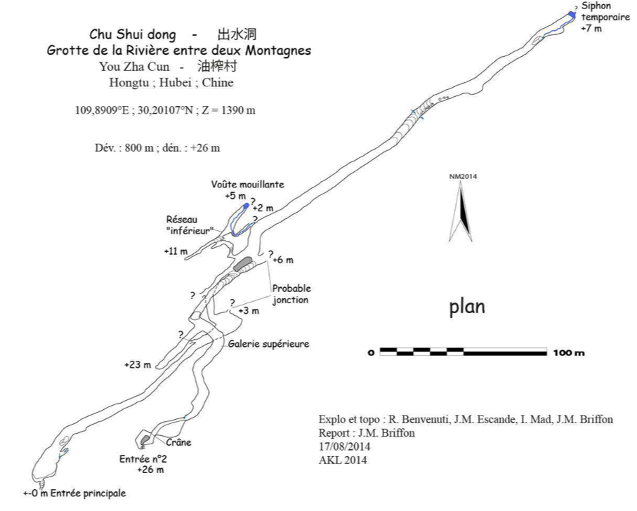 topographie Chushuidong 