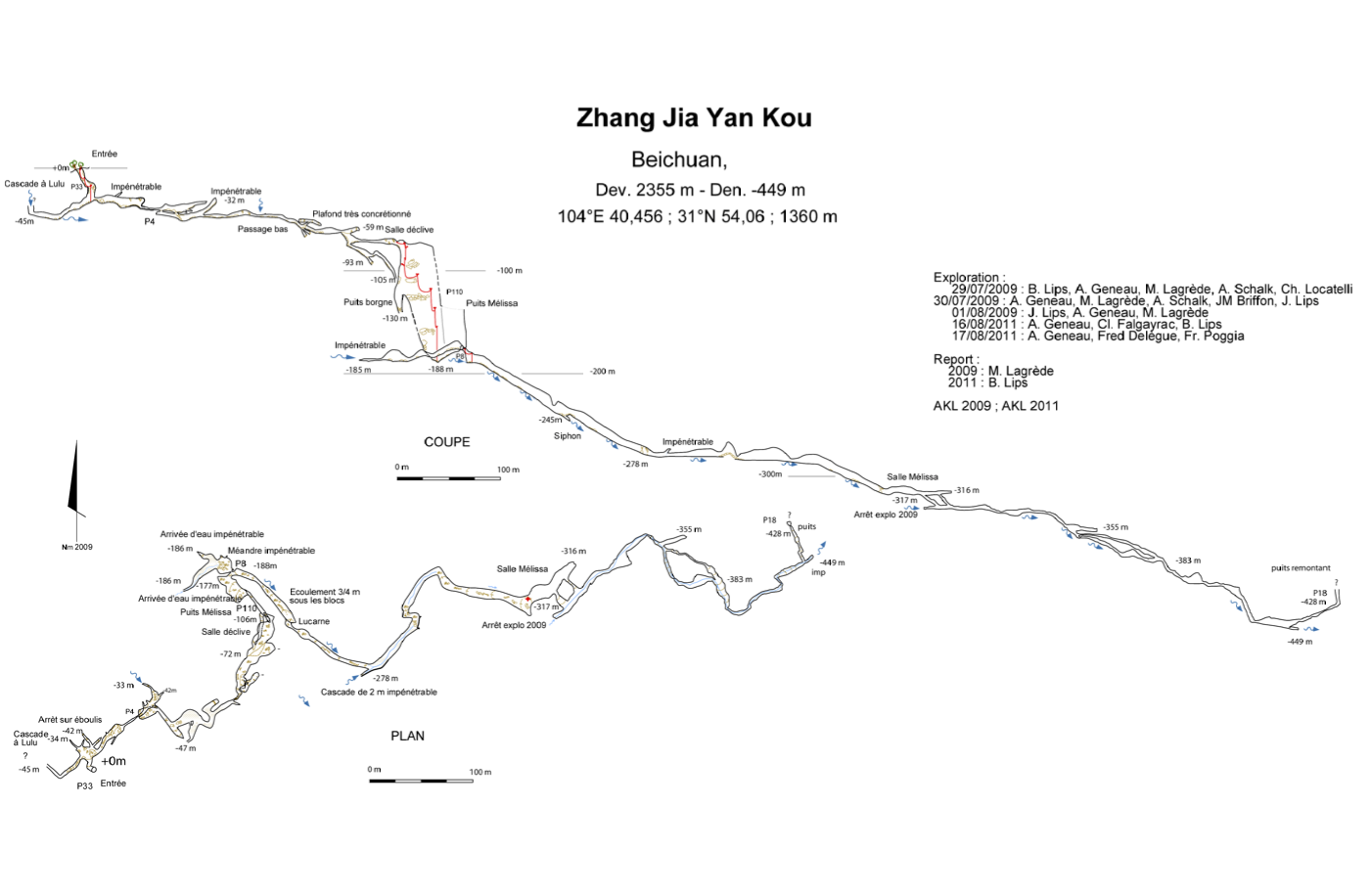 topographie Zhangjiayankoukeng 