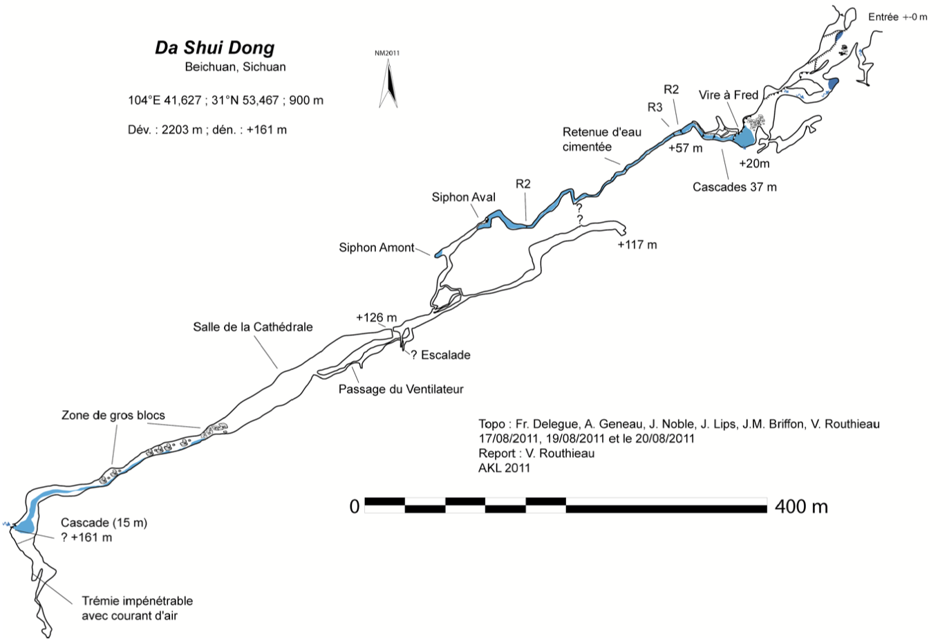 topographie Dashuidong 