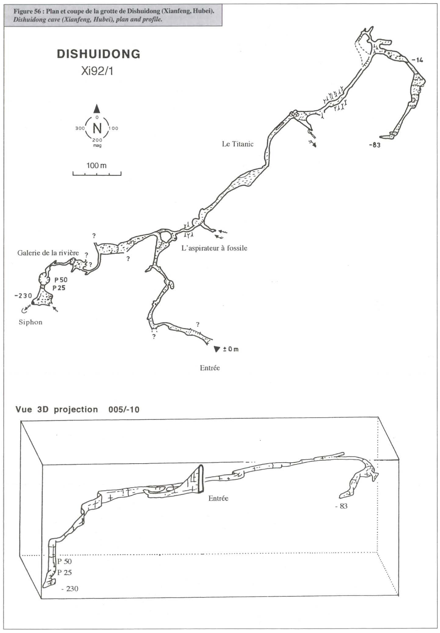 topographie Dishuidong 滴水洞