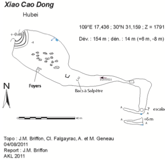 topographie Xiaocaodong 