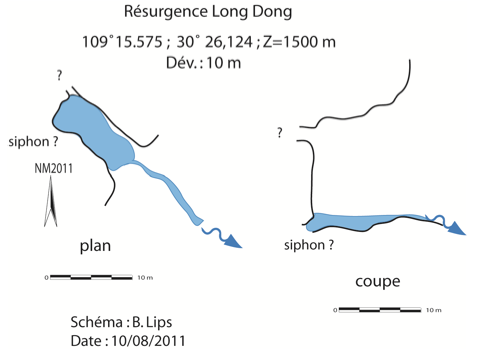 topographie Longdong 龙洞