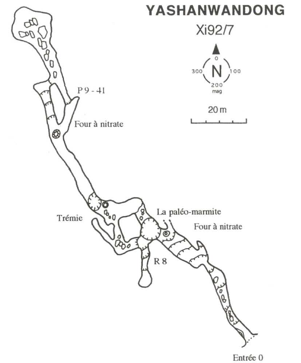 topographie Yashanwandong 洞